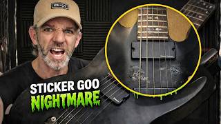 Schecter Demon-7 FR Rescue (Sticker Residue From Hell)