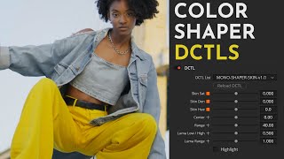 Color Shaper DCTL - DaVinci Resolve Color Grading Tool