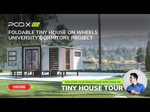 PODX GO Project | Tiny House College Dorm Room！