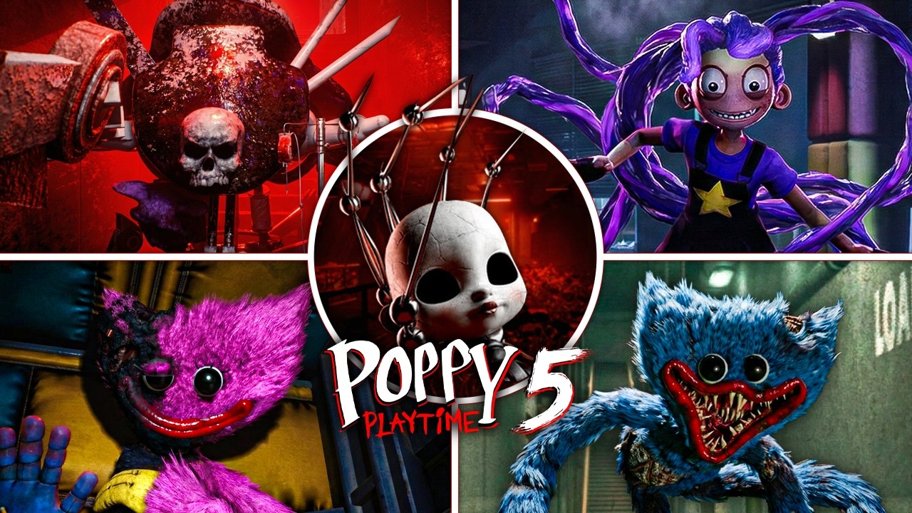 Poppy Playtime: Chapter 5 Full Gameplay & Endings - Poppy Playtime FANGAMES