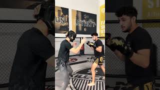 This dude plays dirty #mma #kravmaga #ufc