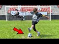 Insane trickshot penalty in a stadium  shorts