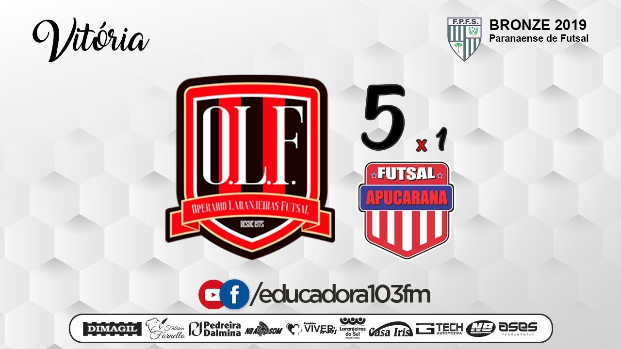 laranjeiras do sul noticias Melhores momentos de OLF x Apucarana Futsal