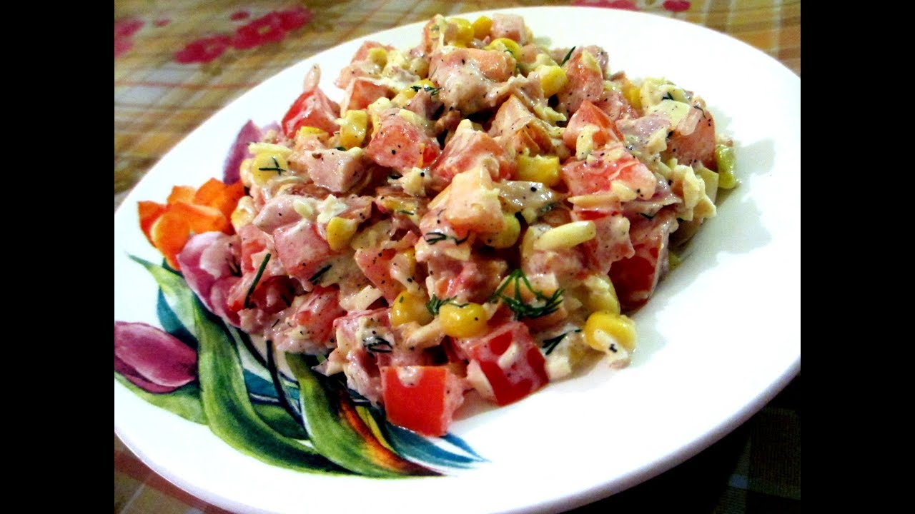 Второе с копченой курицей. Второе с копченой курицей