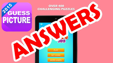 Guess Picture 2015 Level 51 - 60 - All Answers - Walkthrough ( By Monkey Robber )