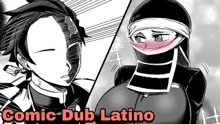 La Motivación de Tanjiro 😏🔥 | Comic Dub Latino - Kimetsu no Yaiba