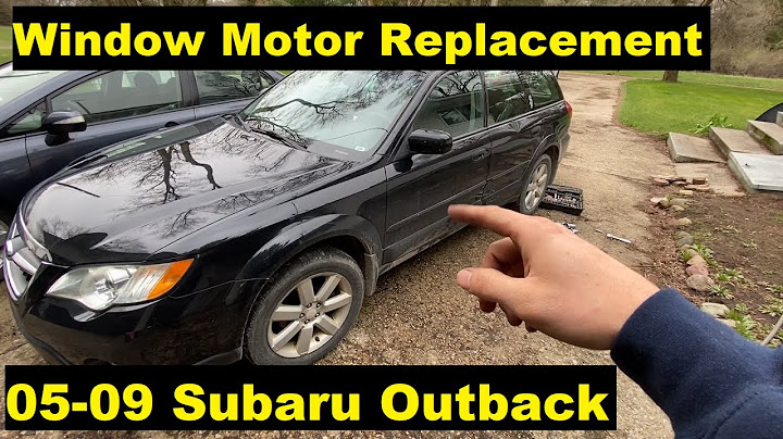 2005 subaru outback window motor replacement