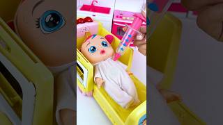 ASMR Unboxing Pinkfong &amp; Minnie Mouse Doctor Set 🚑| SatisfyingToy Sounds &amp; Pretend Play #shorts
