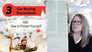 Insider Tips: Must-Know Car Buying Documents How to Protect Yourself! #finance #carbuying #autoloan