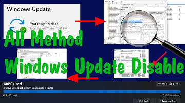 How To Windows Update Disable | Windows [11,10,8,7 ] All Methods