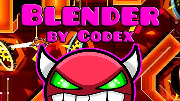Geometry Dash - Blender by Codex (Demon) (3 coins)