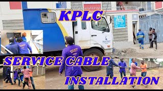 HOW TO INSTALL KPLC SERVICE ARMORED CABLE INTO UTILITY METER BOX. [Video teaser] #teaser #token