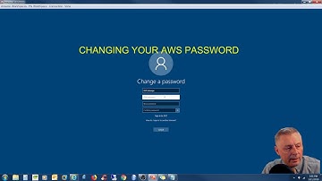 Change AWS  Password