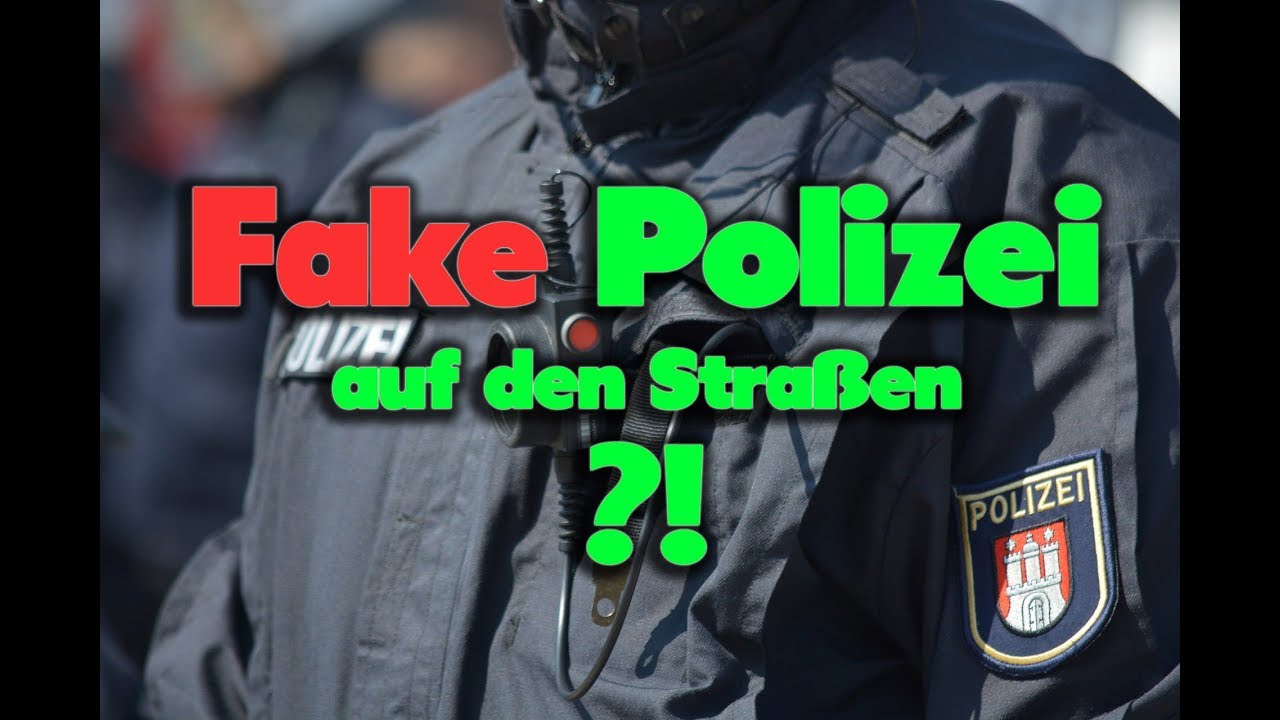Fake Polizei auf Hannover's Straßen?! - YouTube