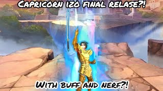Saint Seiya Awakening cn  Capricorn Izo Final Release With Some Buff And Nerf