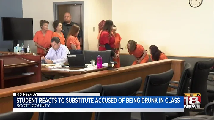 Student Reacts To Substitute Accused Of Being Drunk In Class
