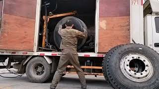 Tire Repairing Huge Truck | #industrial #truck #tires #tire