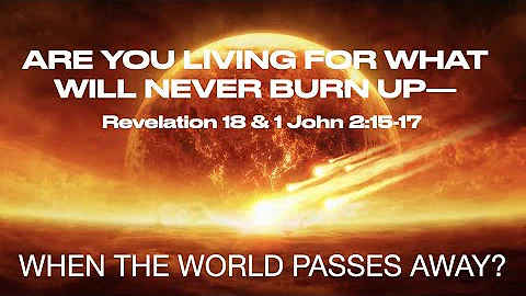 ONLY TWO CHOICES ON THE SHELF--You MUST Choose To Live For What Lasts Forever