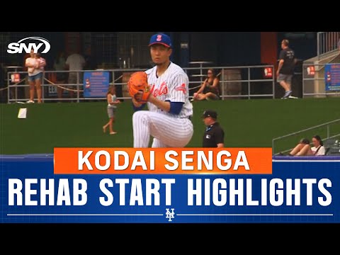 Every out from Kodai Senga's rehab start for Syracuse Mets | SNY