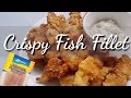 Crispy Fish Fillet with Garlic Mayo | Callie Cooks