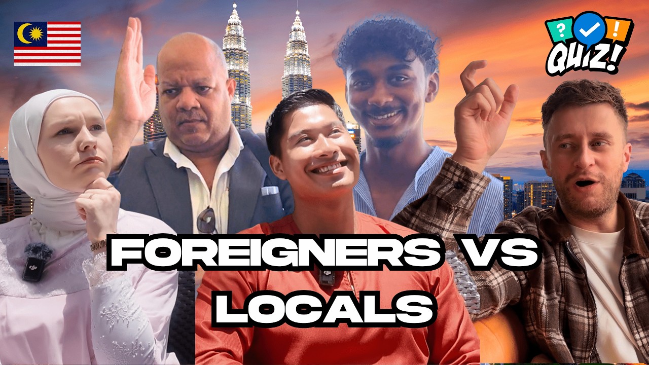 Шотландец, британец и американец против малайзийцев 🇲🇾 | Общественные деятели сдают тест на знани...