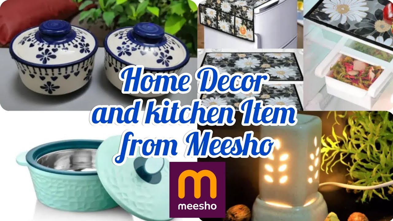 Meesho Home decor and kitchen Items meesho YouTube