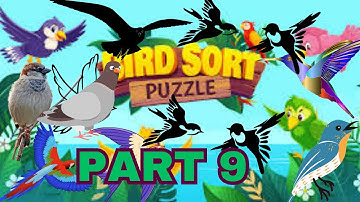 Bird sort game part 9  #game #viral