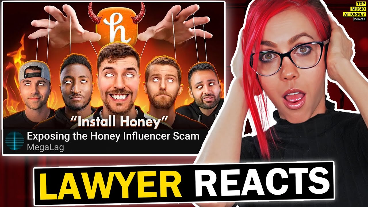 Lawyer Reacts To Exposing The Honey Influencer Scam MegaLag YouTube