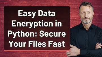 Easy Data Encryption in Python: Secure Your Files Fast