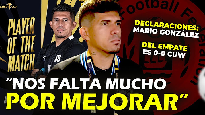 MARIO GONZALES: "DEBEMOS BUSCAR LA VICTORIA ANTE HONDURAS"