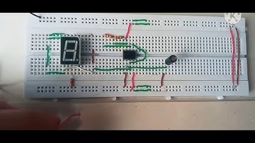 CIRCUITO 555 Y DISPLAY 7 SEGMENTOS