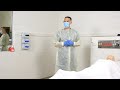 PPE for combined contact and droplet precautions