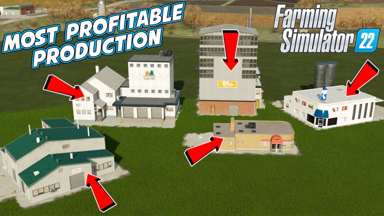 FS22 Most Profitable Production | Farming Simulator 22 - YouTube
