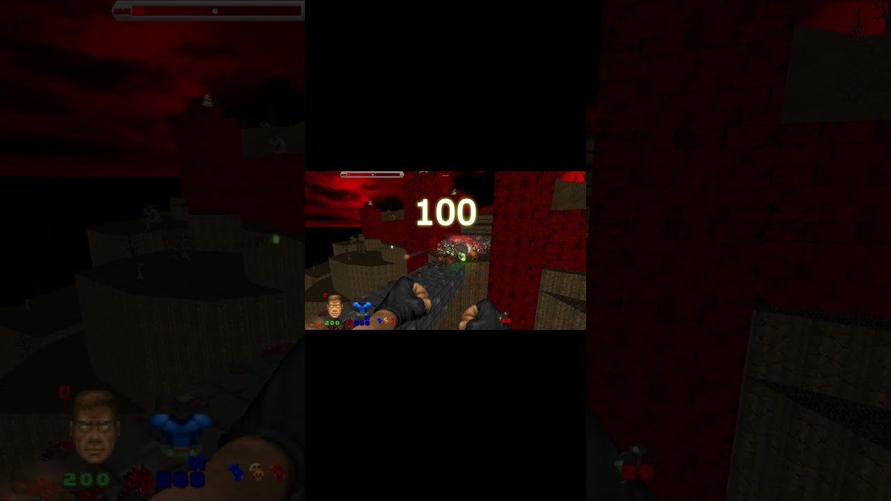 Baron of Hell vs Revenant vs Cyberdemon vs Cyberdemonlord Fight Brutal Doom