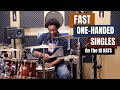 FAST ONE-HANDED SINGLES On The HI HATS 🔥- How To Play & Practice