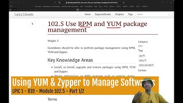 Managing Red Hat Based Linux Softwares Using YUM & Zypper Package Managers