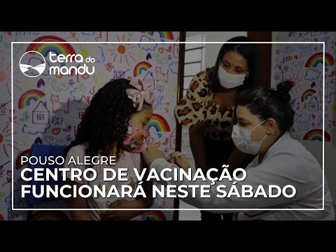 Centro de vacinação abre neste sábado em Pouso Alegre para aplicar todas as vacinas