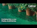 Cmo instalar y para qu sirve la malla antihierbas  catral garden diy