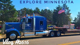 EXPLORE MINNESOTA | My Trucking Life | Vlog #2616 | Sept 6th, 2022