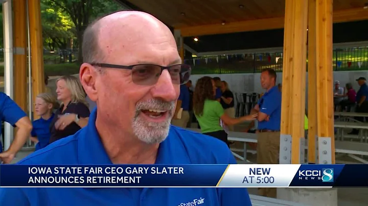 Gary Slater, longtime CEO of the Iowa State Fair, ...