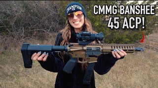 CMMG BANSHEE .45 ACP RANGE REVIEW | HOME DEFENSE HEAVEN❗️