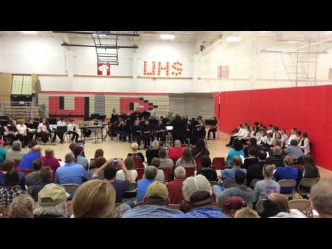 160503 Udall High School Band concert - SuperHero