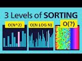 3 Levels of Sorting Algorithms - FASTEST Comparison Sort!