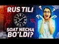 Soat Nechi bo’ldi? | Rus tili darsi | UP Center