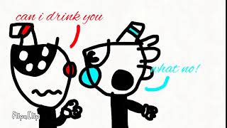 Cuphead Drinks His Self