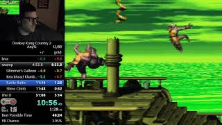 (48:54) Donkey Kong Country 2 any% speedrun