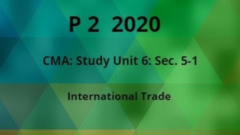 2020 P 2 CMA Unit 6 sec. 5
