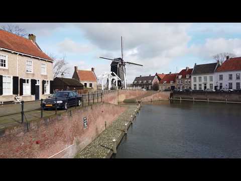 Relaxing Walk in Heusden ⛅ | North Brabant | The Netherlands - 4K60