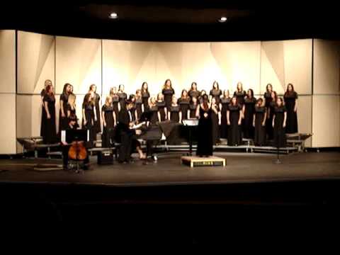 Ashley May in the Merritt Island HS Cantante Women...