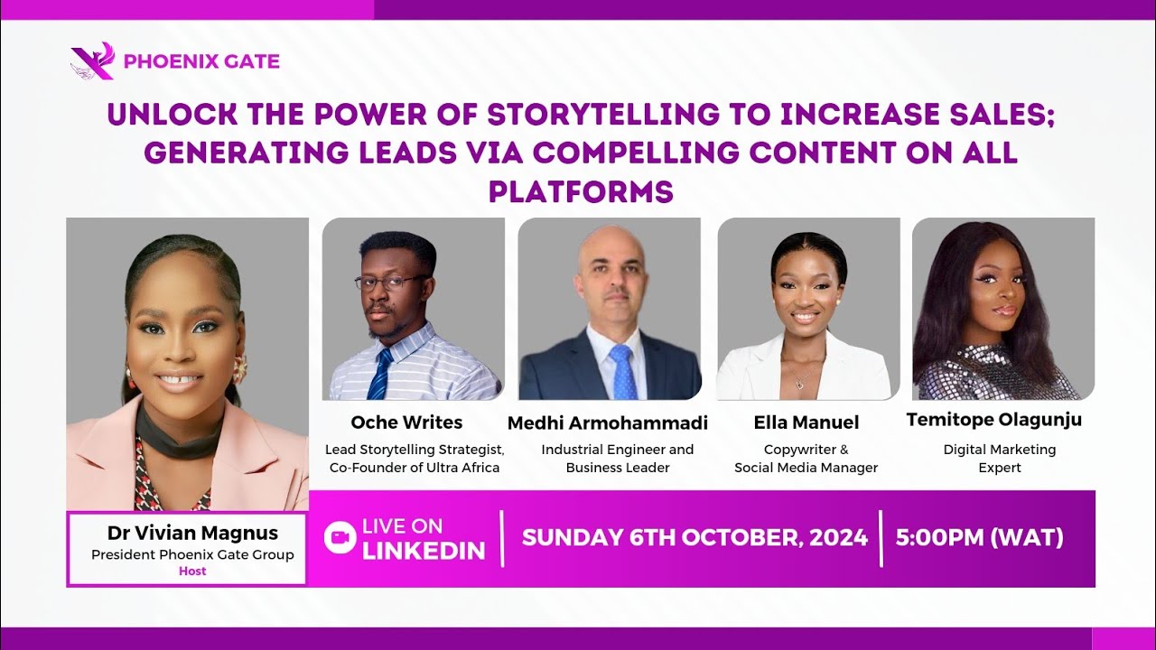 THE POWER OF STORYTELLING AND LEAD GENERATION STRATEGIES - YouTube